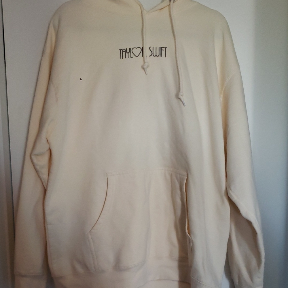 Taylor Swift Cream Hoodie